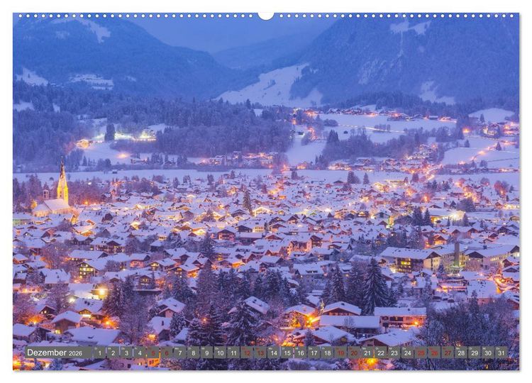 Produktbild: Faszination Oberallg&auml;u (hochwertiger Premium Wandkalender 2026 DIN A2 quer), Kunstdruck in Hochglanz