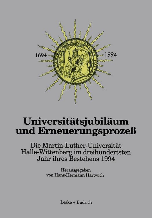 Produktbild: Universit&auml;tsjubil&auml;um und Erneuerungsproze&szlig;