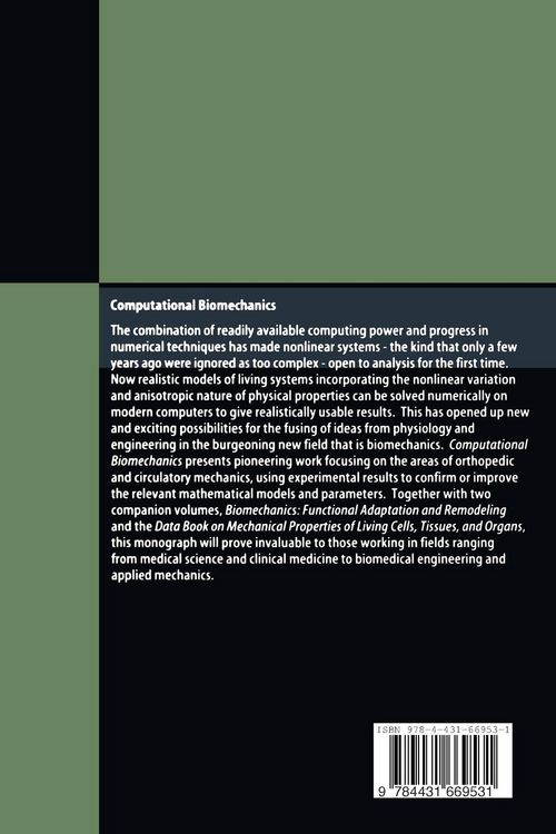 Produktbild: Computational Biomechanics