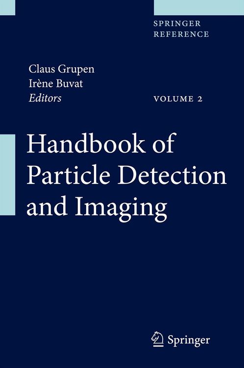 Produktbild: Handbook of Particle Detection and Imaging