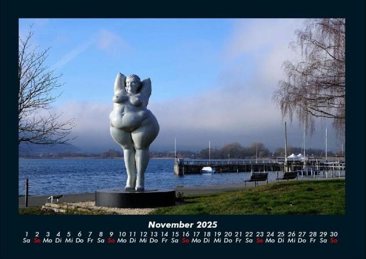 Produktbild: Tage am See 2025 Fotokalender DIN A4