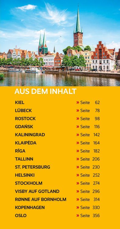 Produktbild: TRESCHER Reisef&uuml;hrer Ostseest&auml;dte