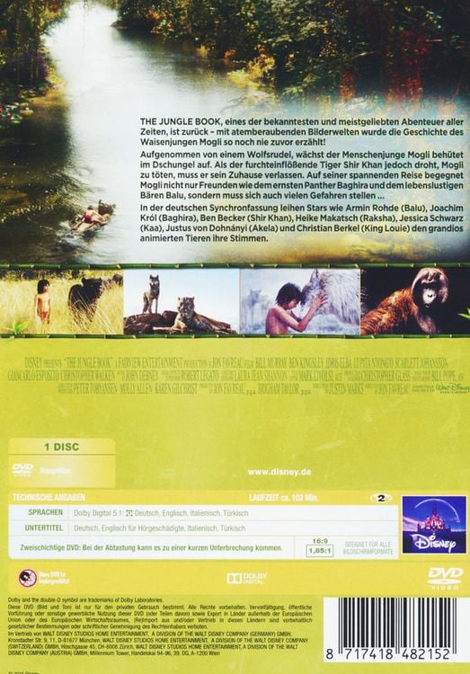 Produktbild: The Jungle Book