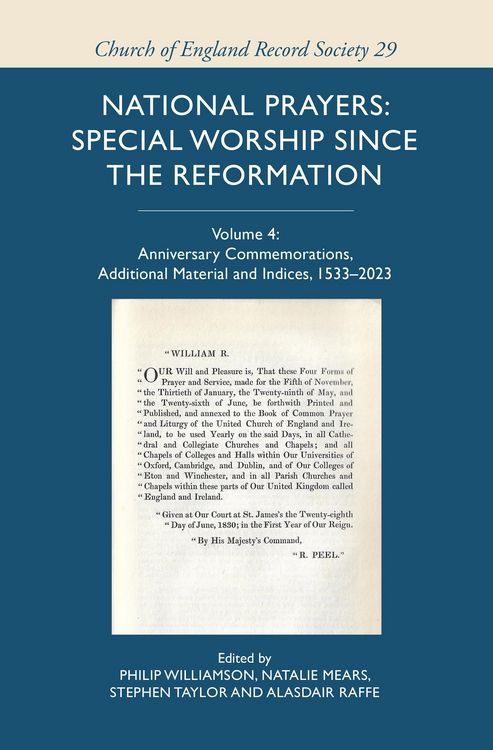 Produktbild: National Prayers: Special Worship Since the Reformation