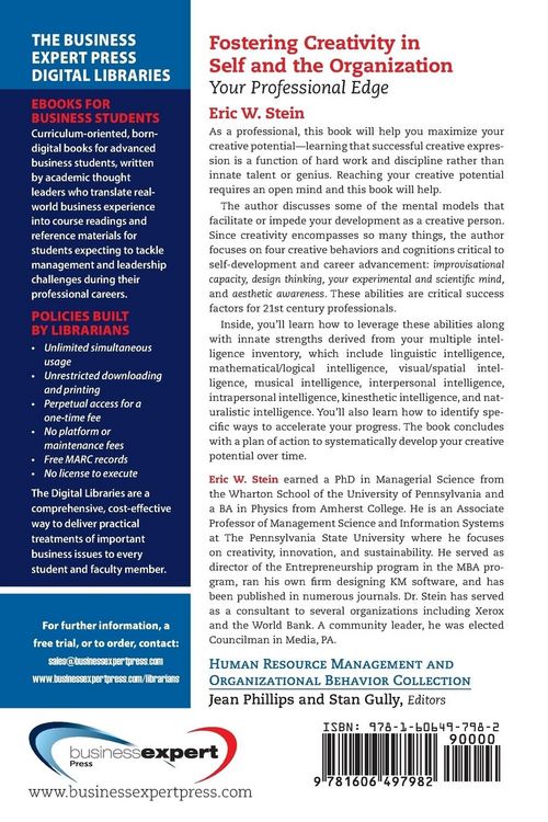 Produktbild: Fostering Creativity in Self and the Organization