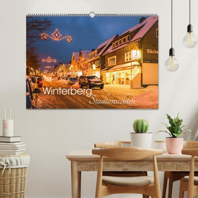 Produktbild: Winterberg - Stadtansichten (Wandkalender 2026 DIN A2 quer), CALVENDO Monatskalender