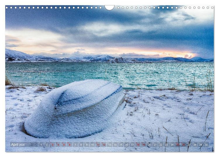 Produktbild: Polarnacht in Troms&oslash; (Wandkalender 2026 DIN A3 quer), CALVENDO Monatskalender