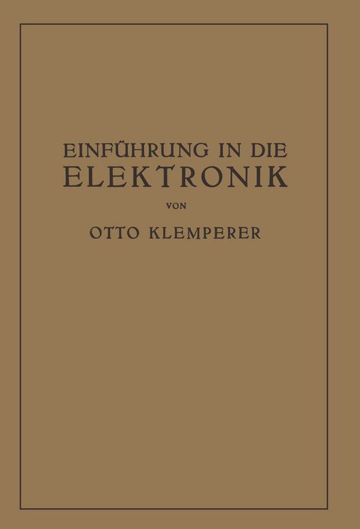 Produktbild: Einf&uuml;hrung in die Elektronik