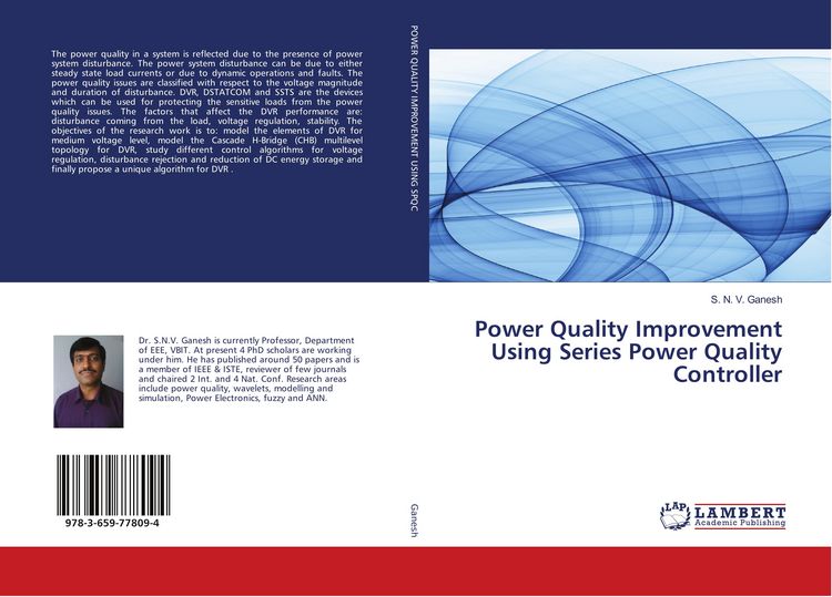 Produktbild: Power Quality Improvement Using Series Power Quality Controller