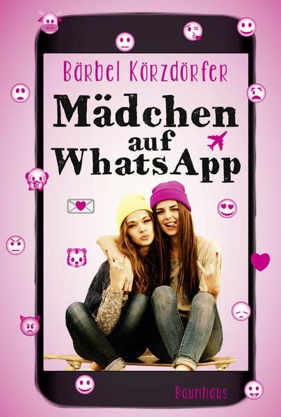 Produktbild: M&auml;dchen auf WhatsApp