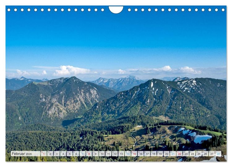 Produktbild: Sehnsuchtsziel Berge - Unterwegs in den Bergwelt rund um M&uuml;nchen (Wandkalender 2026 DIN A4 quer), CALVENDO Monatskalender