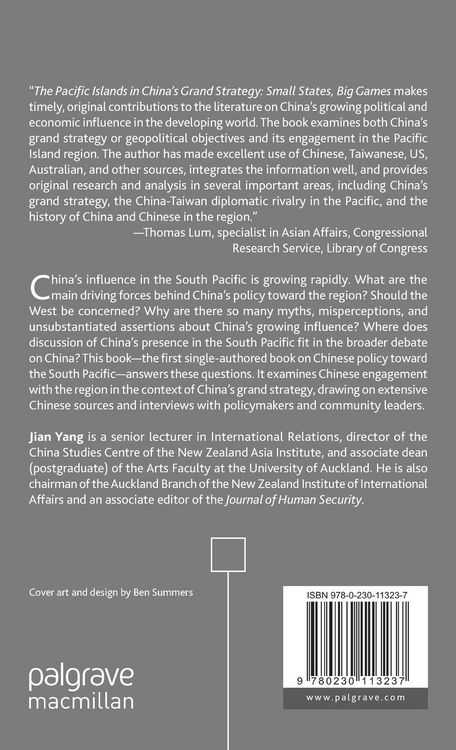 Produktbild: The Pacific Islands in China's Grand Strategy