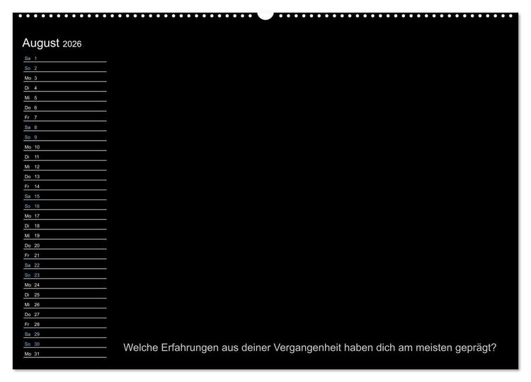 Produktbild: Mein Pers&ouml;nlicher Kalender (hochwertiger Premium Wandkalender 2026 DIN A2 quer), Kunstdruck in Hochglanz