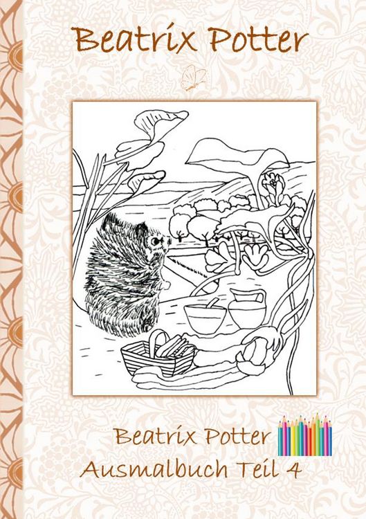 Produktbild: Beatrix Potter Ausmalbuch Teil 4 ( Peter Hase )
