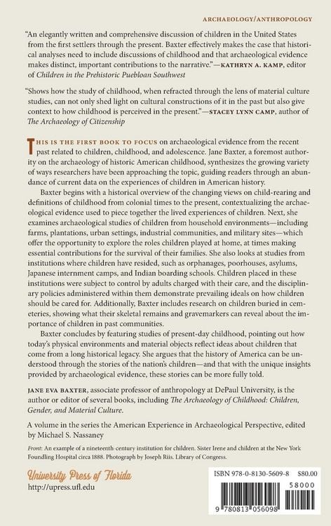 Produktbild: The Archaeology of American Childhood and Adolescence