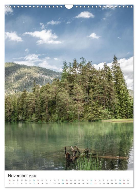 Produktbild: Sommerzauber in den Alpen (Wandkalender 2026 DIN A3 hoch), CALVENDO Monatskalender