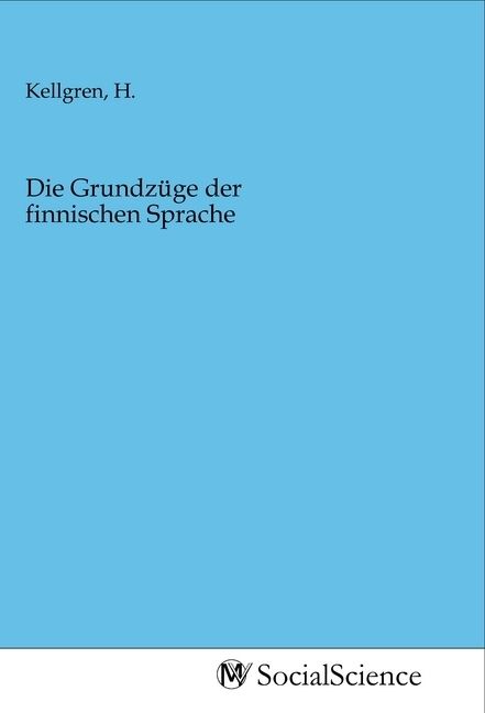 Produktbild: Die Grundz&uuml;ge der finnischen Sprache