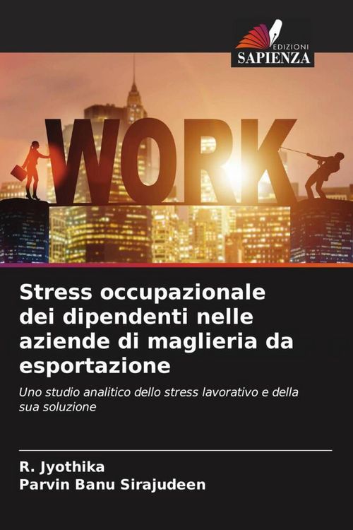 Produktbild: Stress occupazionale dei dipendenti nelle aziende di maglieria da esportazione
