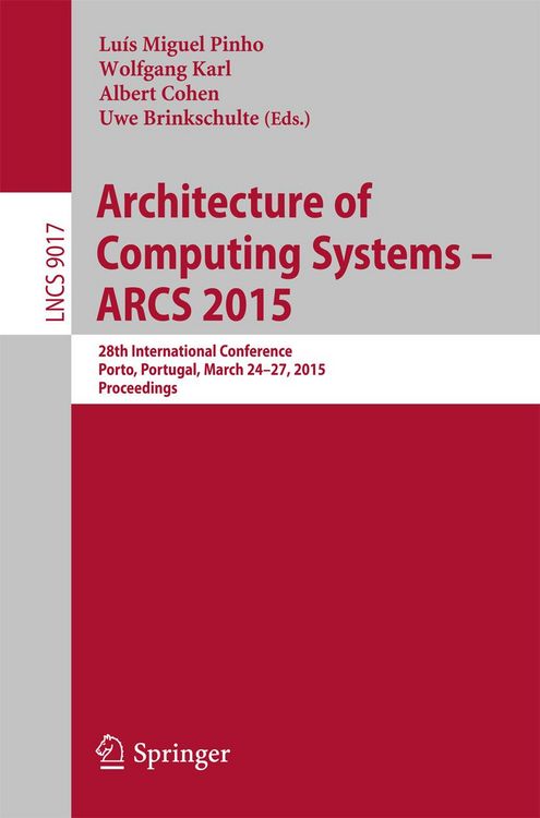 Produktbild: Architecture of Computing Systems - ARCS 2015