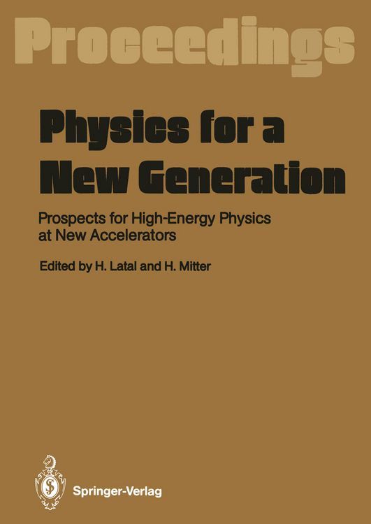 Produktbild: Physics for a New Generation