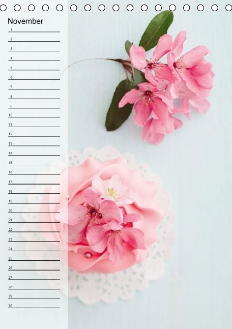 Produktbild: Geb&auml;ck-Couture K&uuml;chenplaner (Tischkalender immerw&auml;hrend DIN A5 hoch)