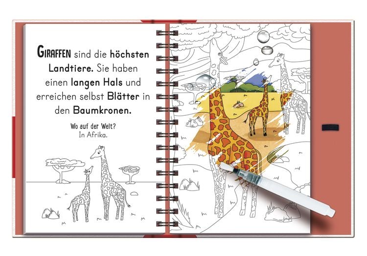 Produktbild: Magic Water Colouring - Tiere