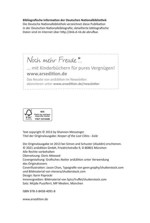 Produktbild: Keeper of the Lost Cities – Das Exil (Keeper of the Lost Cities 2)