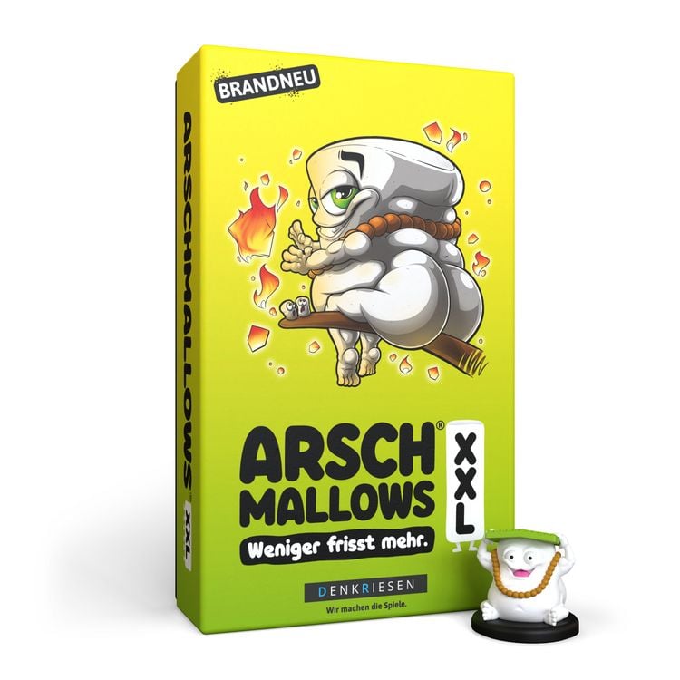 Produktbild: DENKRIESEN - ARSCHMALLOWS&reg; XXL - "weniger frisst mehr."