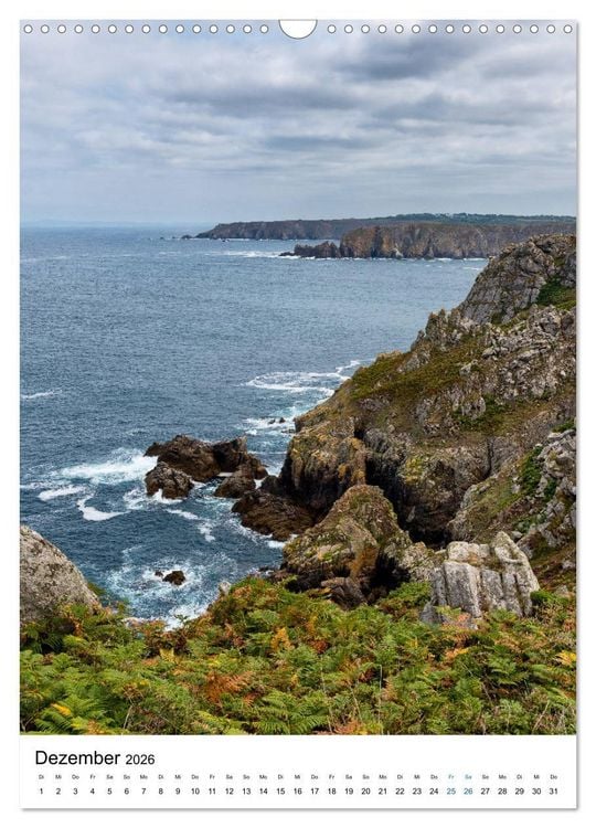 Produktbild: Du sch&ouml;ne Bretagne (Wandkalender 2026 DIN A3 hoch), CALVENDO Monatskalender