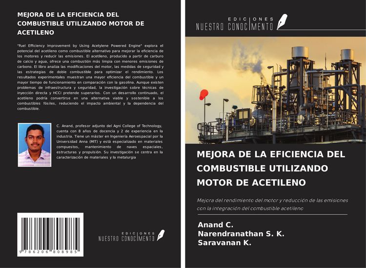 Produktbild: Mejora De La Eficiencia Del Combustible Utilizando Motor De Acetileno