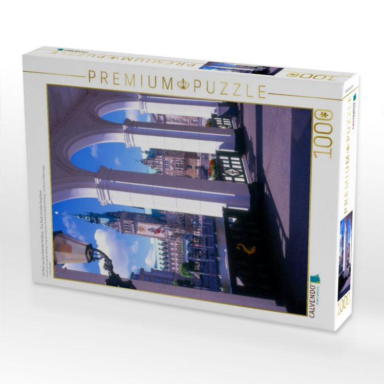 Produktbild: CALVENDO Puzzle Ein Motiv aus dem Kalender Hamburg - Eine Stadt mit vielen Gesichtern | 1000 Teile Lege-Gr&ouml;&szlig;e 64x48cm Foto-Puzzle f&uuml;r gl&uuml;ckliche Stunden