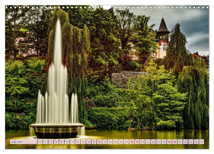 Produktbild: Aue - Bad Schlema Erzgebirge (Wandkalender 2026 DIN A3 quer), CALVENDO Monatskalender