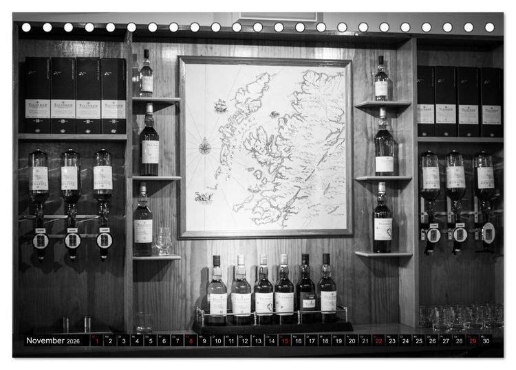 Produktbild: Schottischer Whisky (Tischkalender 2026 DIN A5 quer), CALVENDO Monatskalender