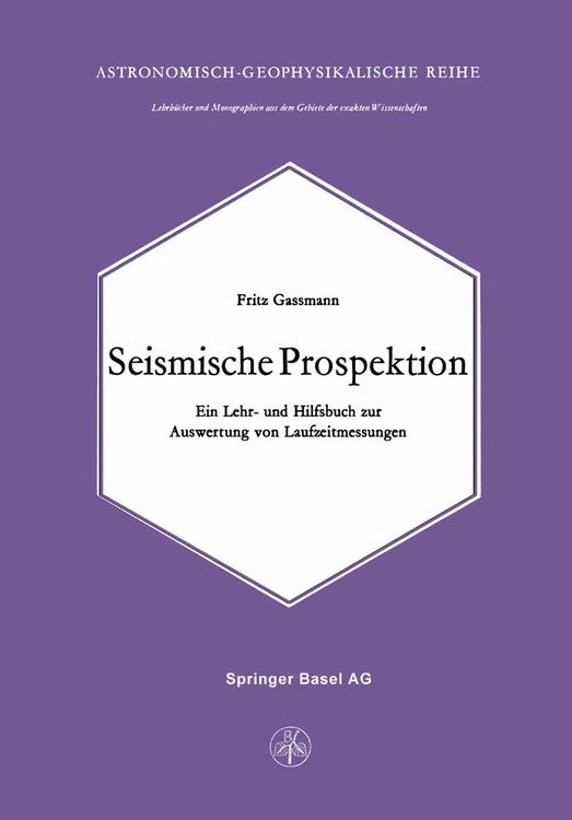 Produktbild: Seismische Prospektion
