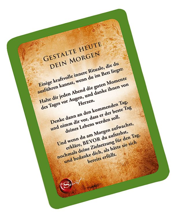 Produktbild: The Secret Manifestationskarten