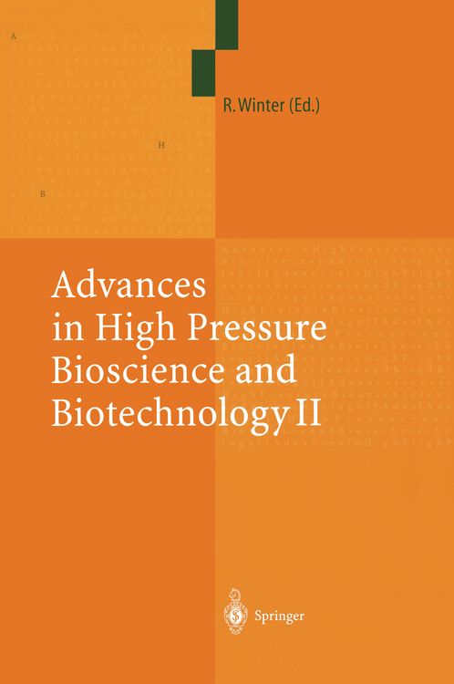 Produktbild: Advances in High Pressure Bioscience and Biotechnology II