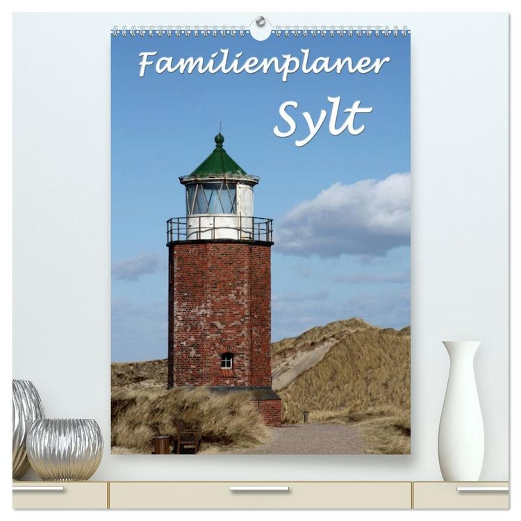 Produktbild: Familienplaner - Sylt (hochwertiger Premium Wandkalender 2026 DIN A2 hoch), Kunstdruck in Hochglanz