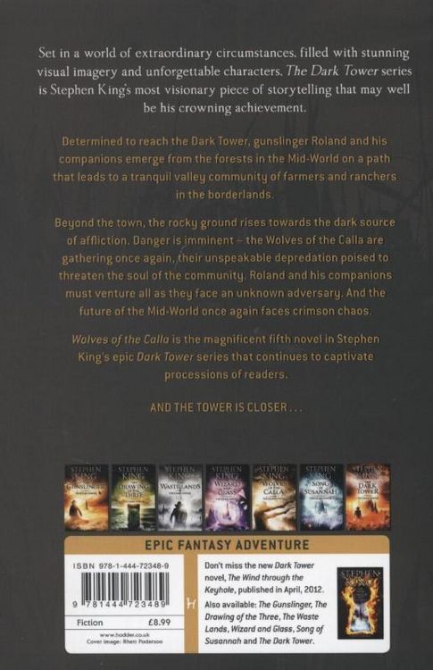 Produktbild: The Dark Tower 5. The Wolves of Calla