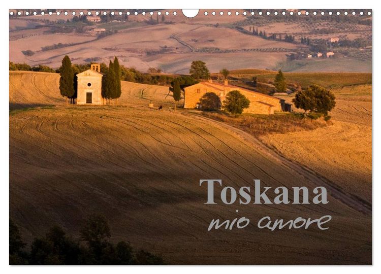 Produktbild: Toskana - mio amore (Wandkalender 2026 DIN A3 quer), CALVENDO Monatskalender