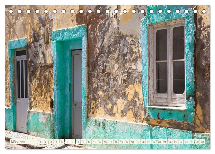 Produktbild: Algarve real - Impressionen aus Olh&atilde;o und Tavira (Tischkalender 2026 DIN A5 quer), CALVENDO Monatskalender