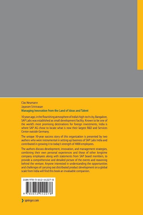 Produktbild: Managing Innovation from the Land of Ideas and Talent