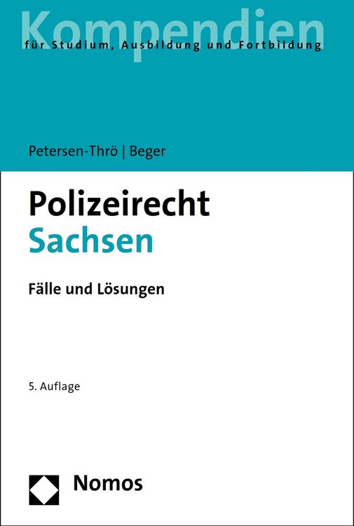 Produktbild: Polizeirecht Sachsen
