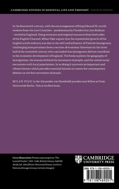 Produktbild: Flemish Textile Workers in England, 1331-1400