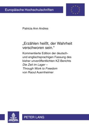 Produktbild: &laquo;Erzaehlen hei&szlig;t, der Wahrheit verschworen sein.&raquo;
