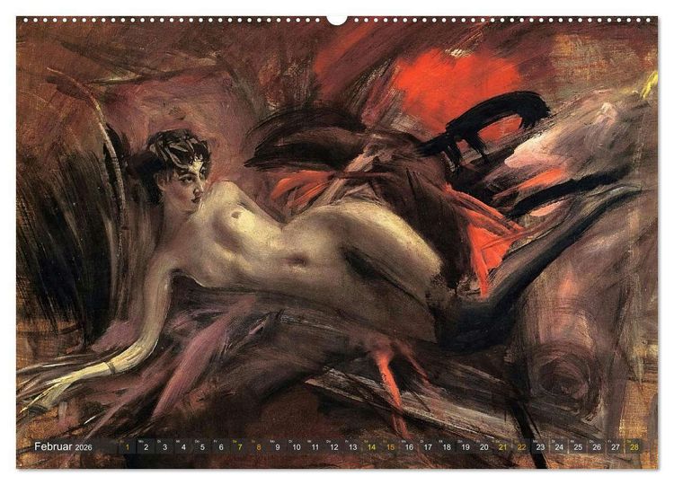 Produktbild: Liegende Sch&ouml;nheiten (hochwertiger Premium Wandkalender 2026 DIN A2 quer), Kunstdruck in Hochglanz