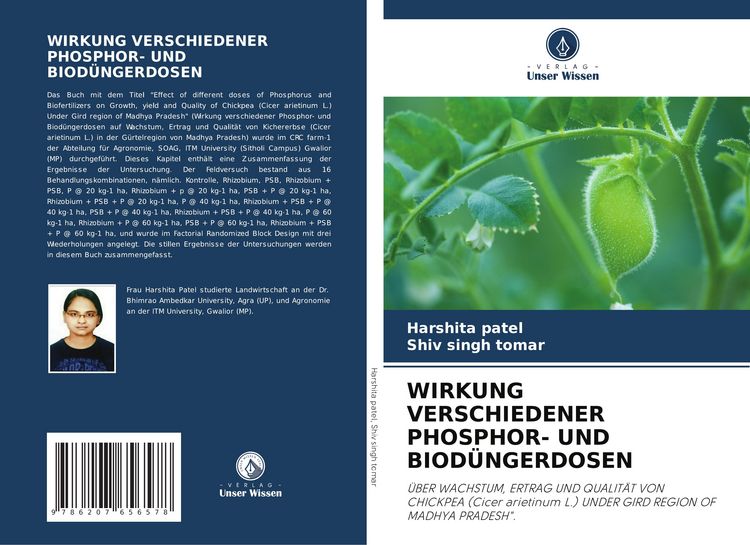 Produktbild: Wirkung Verschiedener Phosphor- und Biod&uuml;ngerdosen