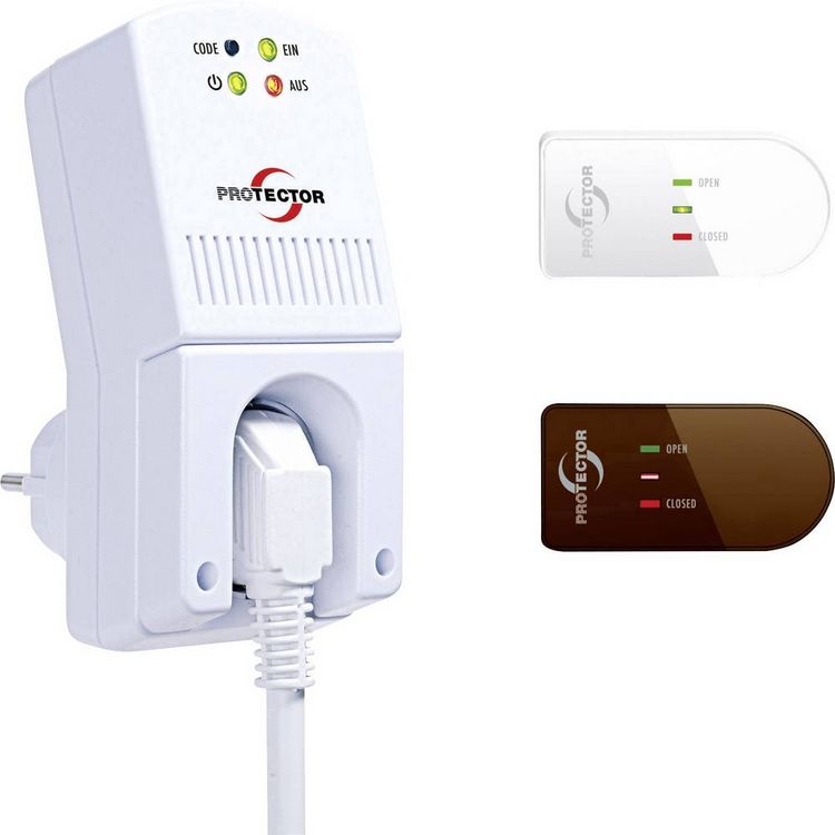 Produktbild: Protector Funk-Abluftsteuerung AS-5120 1000W Wei&szlig; Zulassungen (Abluftsteuerung): DIBt
