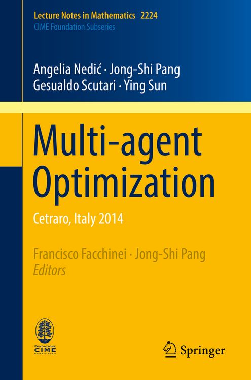 Produktbild: Multi-agent Optimization