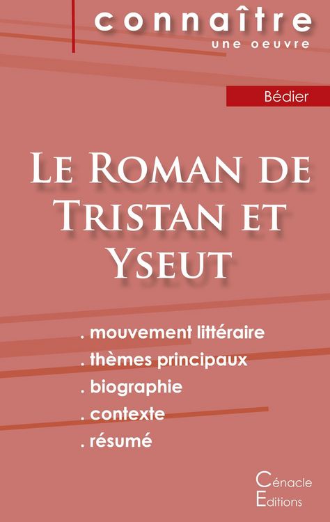 Produktbild: Fiche de lecture Le Roman de Tristan et Yseut (Analyse litt&eacute;raire de r&eacute;f&eacute;rence et r&eacute;sum&eacute; complet)