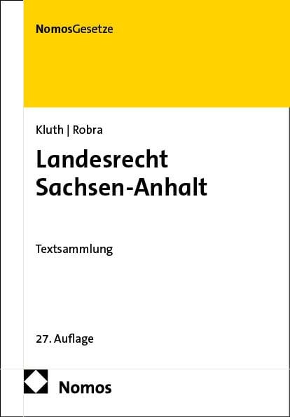 Produktbild: Landesrecht Sachsen-Anhalt